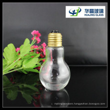 2015 Hot Sale 100ml Bulb Shape Beverage Glass Bottle